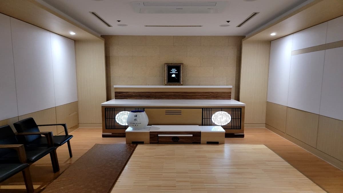 성빈센트병원 빈소 내부 인테리어 성빈센트병원 장례식장 빈소 내부