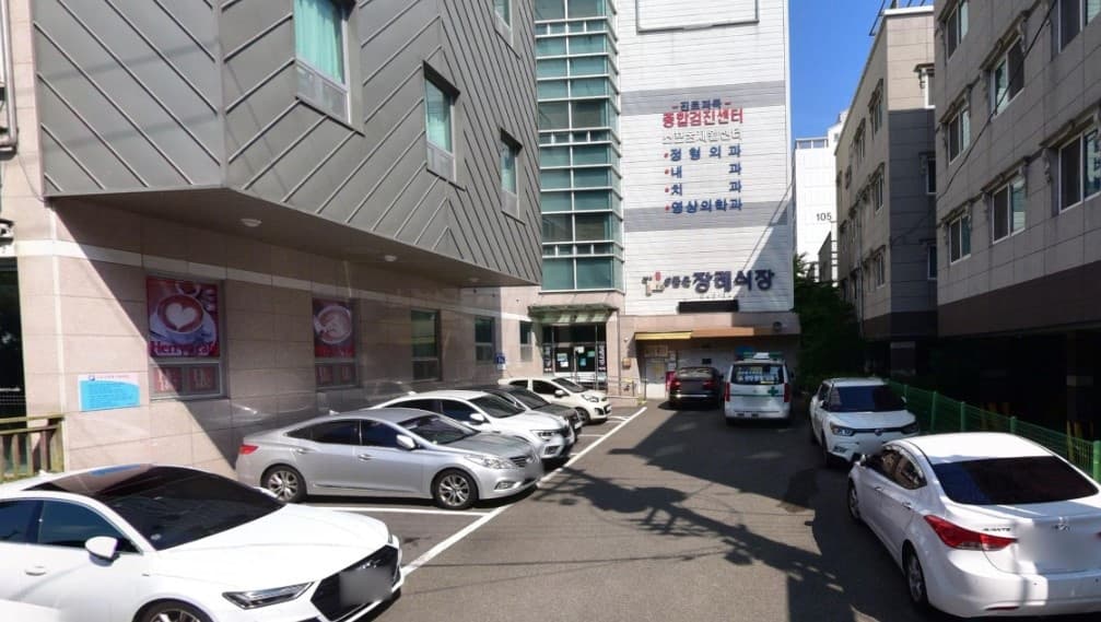 e좋은병원장례식장 외부 전경 e좋은병원장례식장 주차 공간