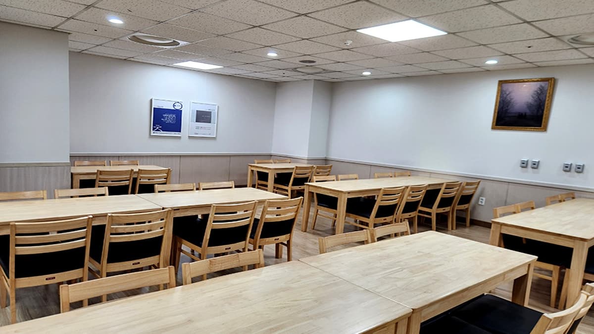 국제성모장례식장 조문객 식사 공간 국제성모장례식장 식당 공간
