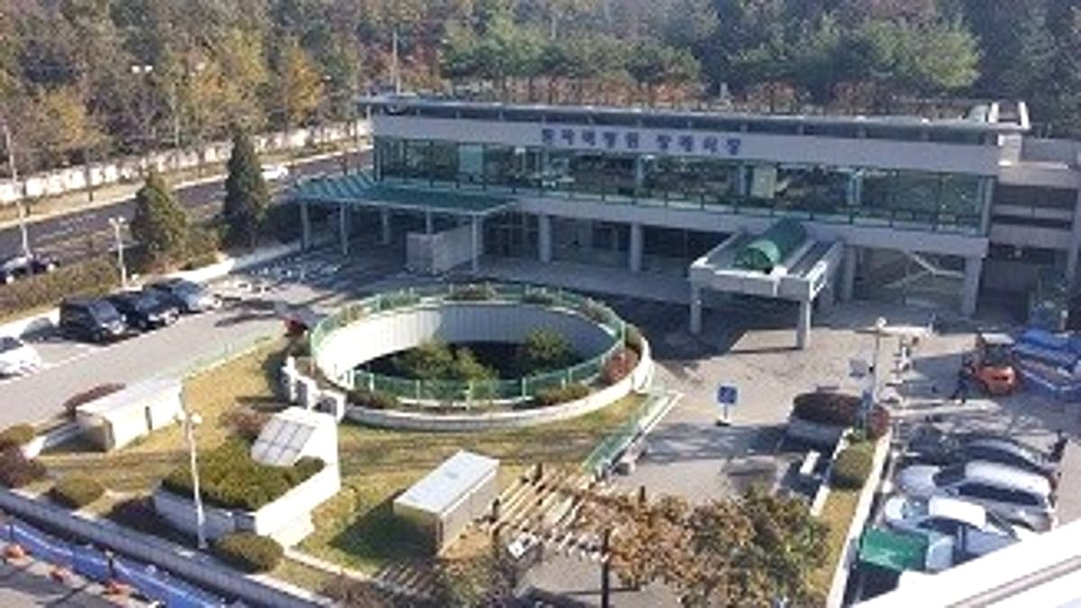 원자력병원 장례식장 외부 전경 사진 원자력병원 장례식장 건물 외관 전경