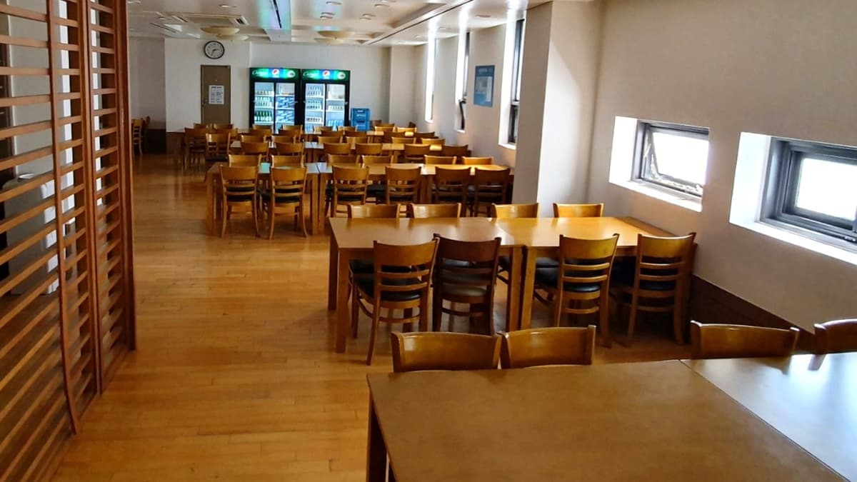 길병원장례식장 조문객 식사 공간 길병원 장례식장 식당 내부