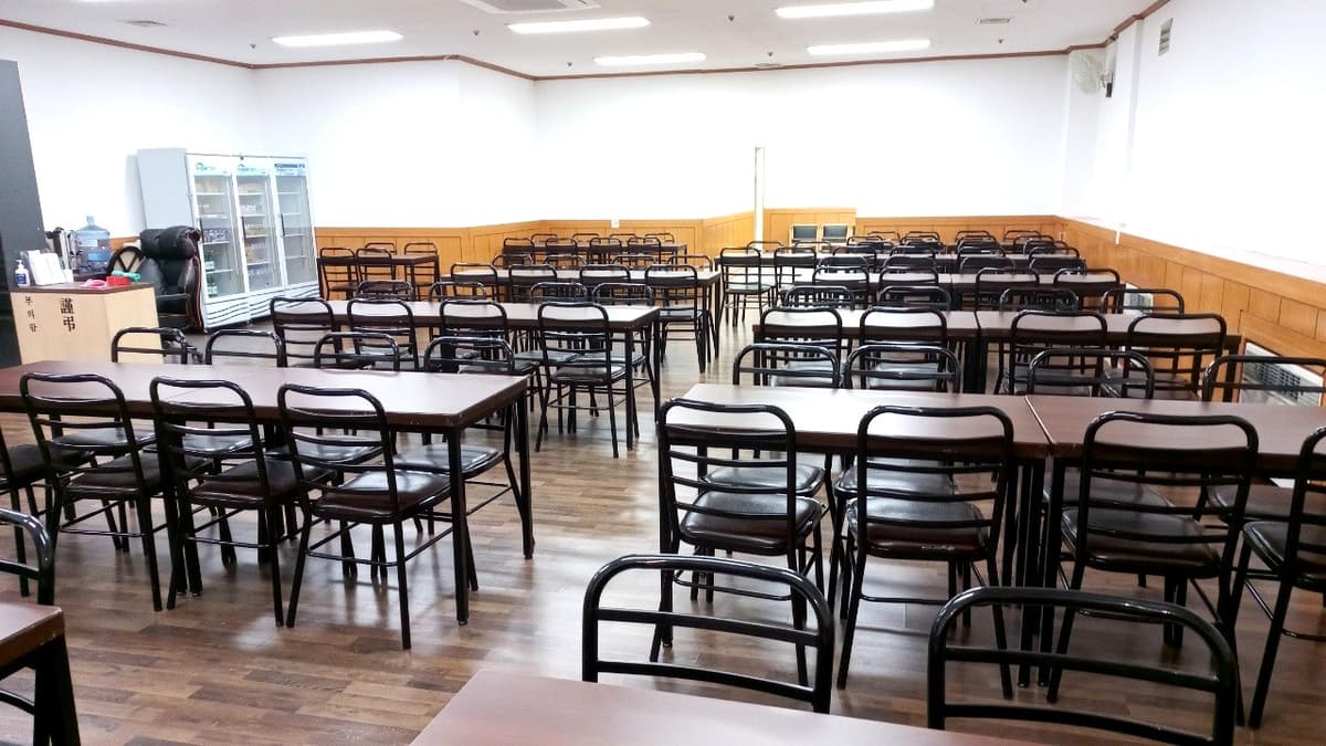 백년장례식장 조문객 식당 백년장례문화원 식사 공간