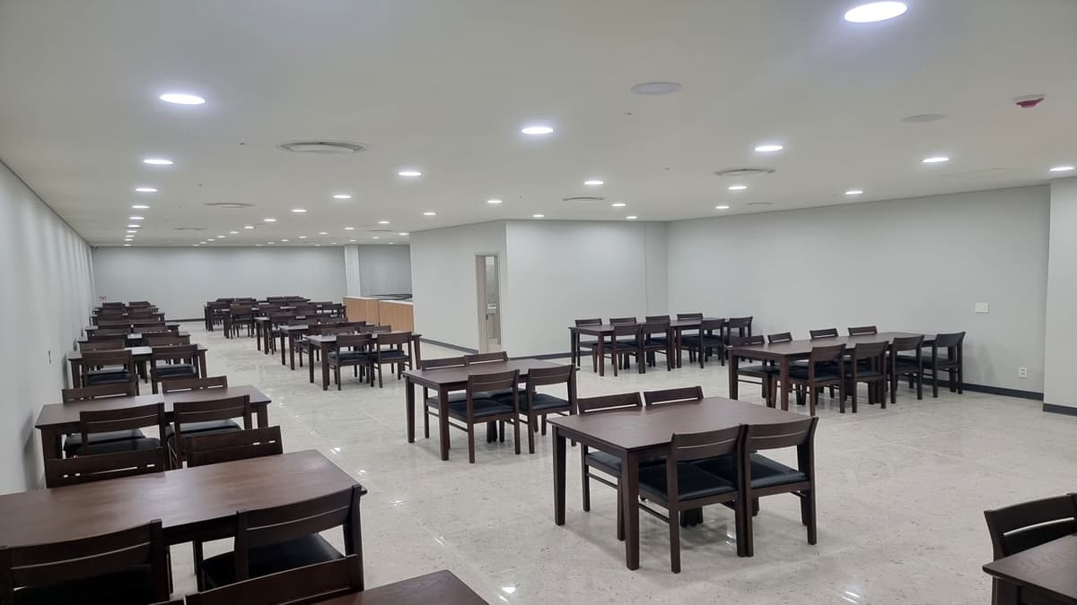 메디인 장례식장 식당 내부 메디인병원 조문객 식사 공간