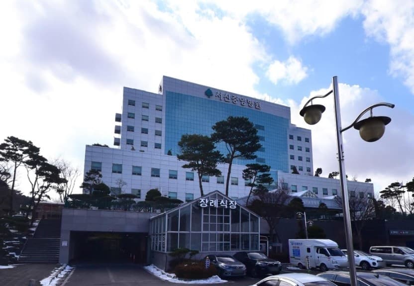 중앙병원장례식장 외부 전경 중앙병원장례식장 외부 모습