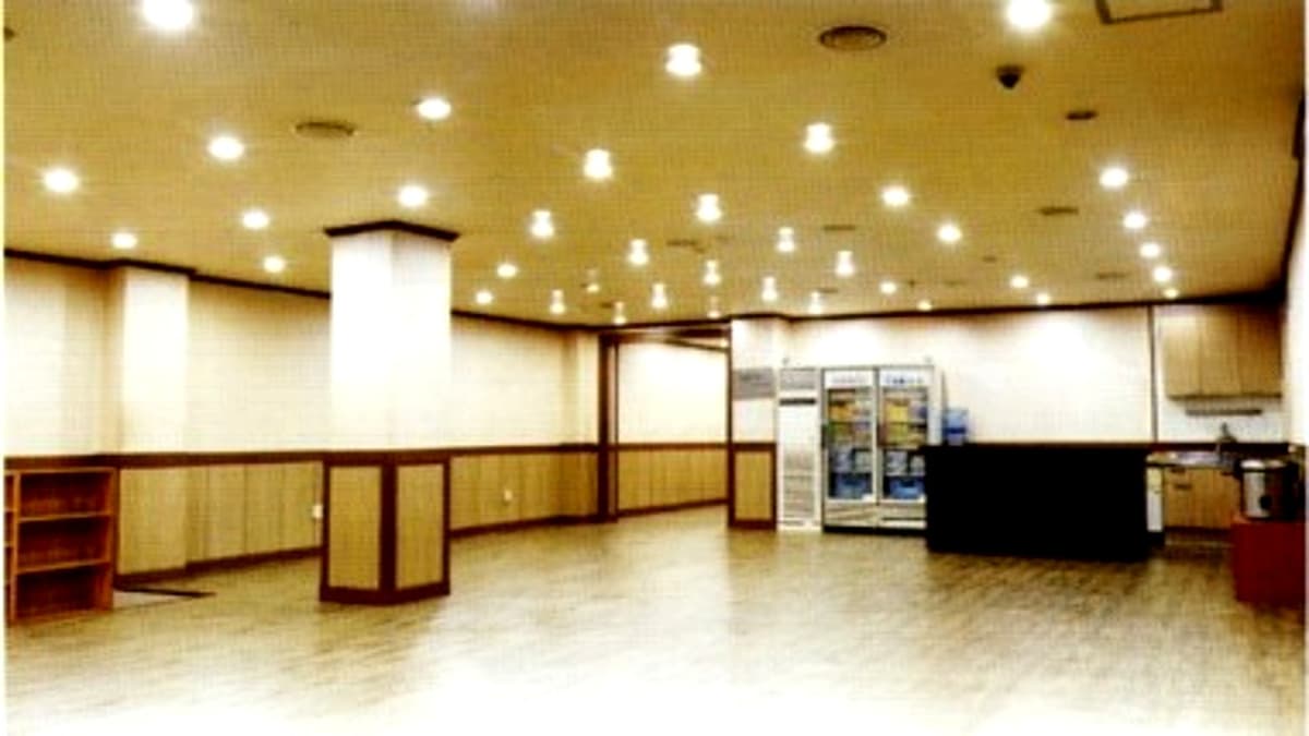 코리아병원 장례식장 유가족 식당 내부 코리아병원 장례식장 식사 공간 전경