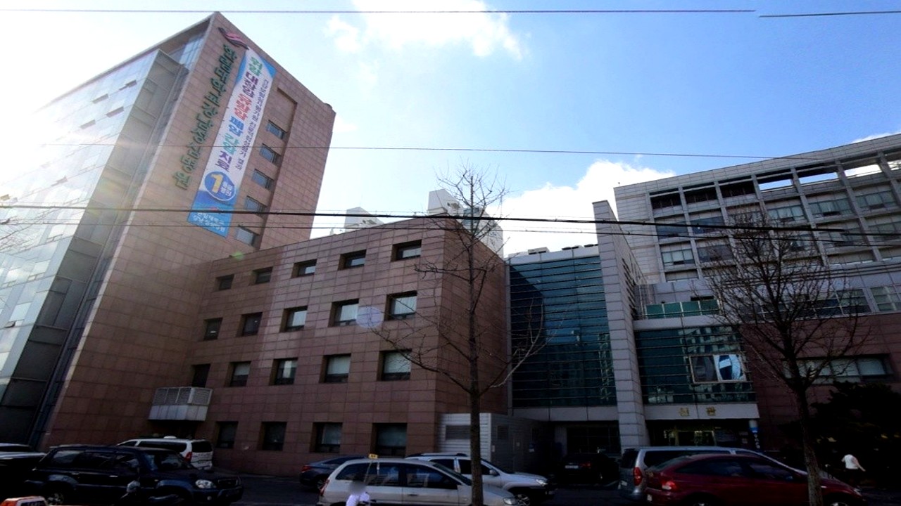 한림대 강남성심병원 장례식장의 외관 전경