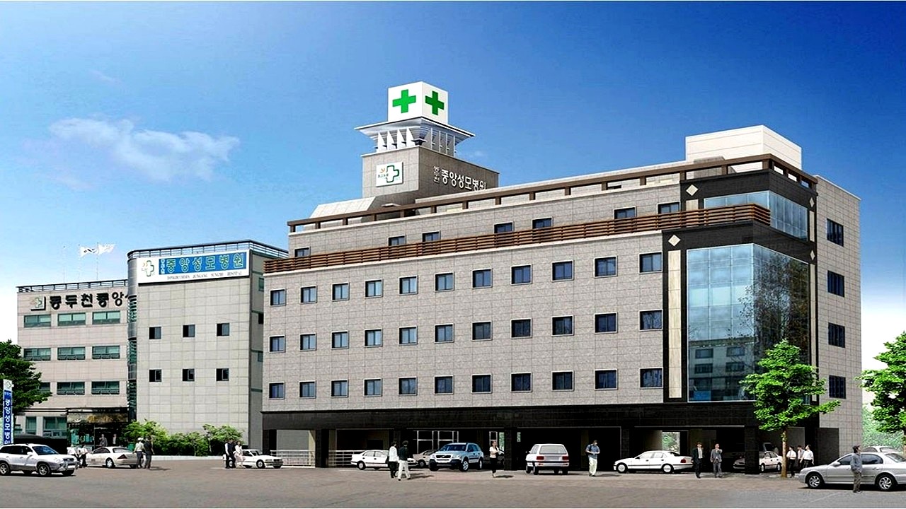 동두천중앙성모장례식장 건물 전경 현대적 의료시설 연계 장례식장