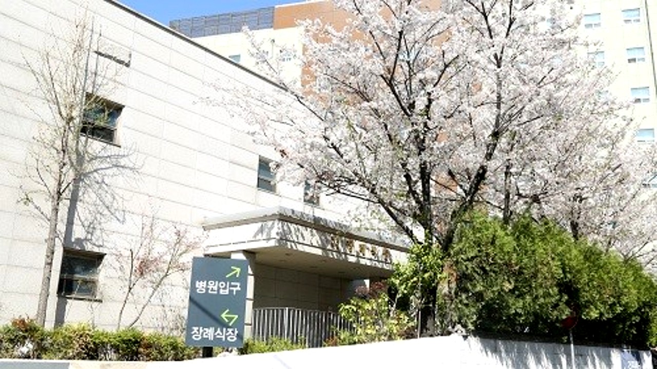 에스엘 부평 장례식장 입구 외관