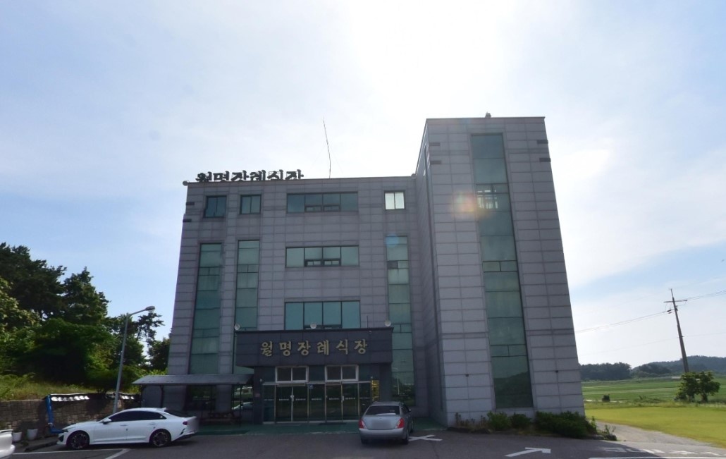 월명장례식장 정면 모습