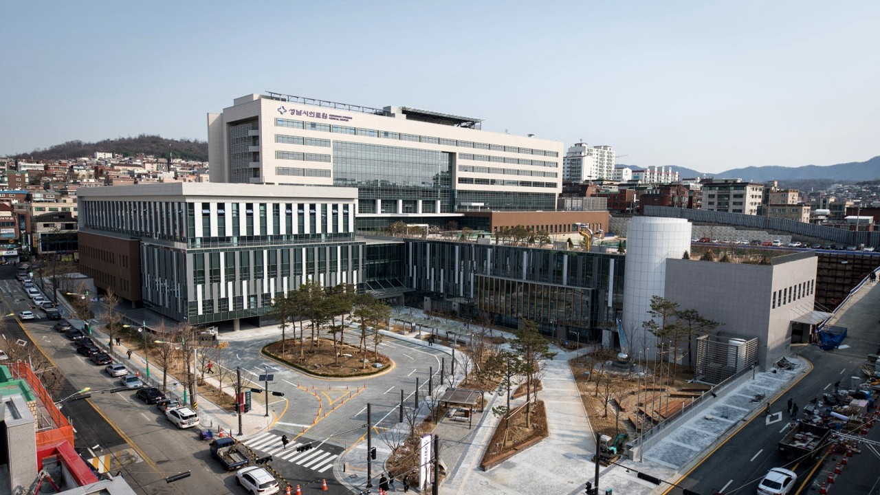 성남시의료원장례식장 외관 전경