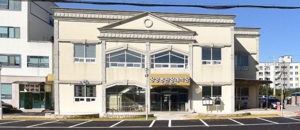 장성병원장례식장 정면 모습