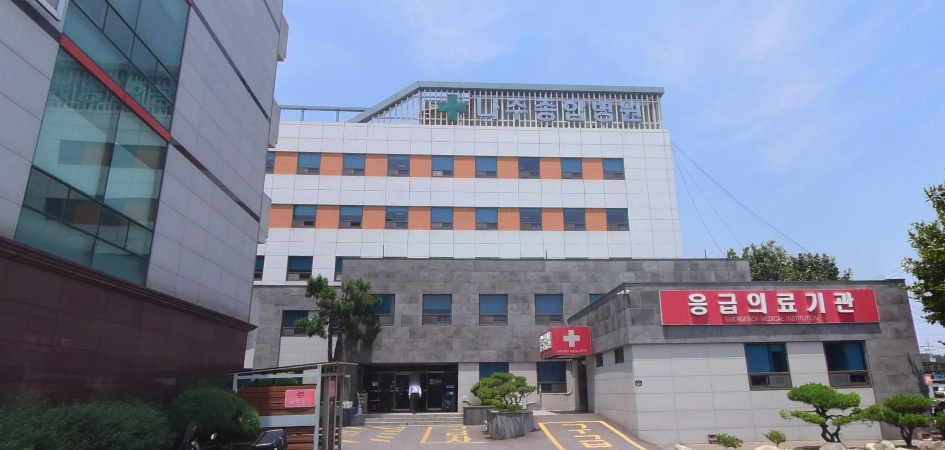 나주종합병원장례식장 외부 전경