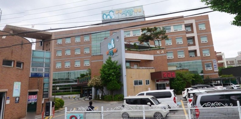 송정사랑병원장례식장 외관.